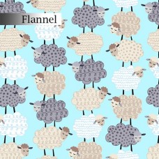 Sweet Dreams Flannel 9504 sheep
